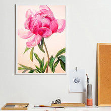 Charger l&#39;image dans la galerie, Fleur - diamant rond complet - 30x40cm

