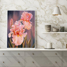 Charger l&#39;image dans la galerie, Fleur - diamant rond complet - 30x40cm
