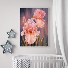 Charger l&#39;image dans la galerie, Fleur - diamant rond complet - 30x40cm
