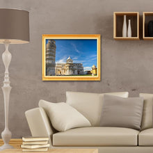 Charger l&#39;image dans la galerie, Tour penchée - diamant rond complet - 40x30cm
