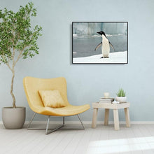 Charger l&#39;image dans la galerie, Pingouin - diamant rond complet - 40x30cm
