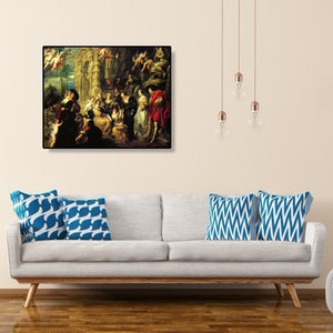 Célèbre - diamant rond complet - 50x40cm