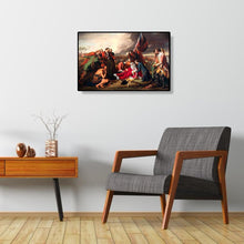 Charger l&#39;image dans la galerie, Père Noël - diamant rond complet - 40x30cm
