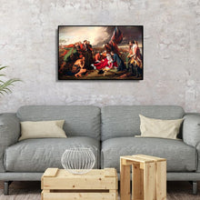 Charger l&#39;image dans la galerie, Père Noël - diamant rond complet - 40x30cm
