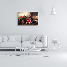 Charger l&#39;image dans la galerie, Père Noël - diamant rond complet - 40x30cm
