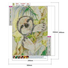 Charger l&#39;image dans la galerie, Belle paresse - diamant rond complet - 30x40cm
