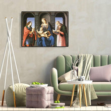 Charger l&#39;image dans la galerie, Religieux - diamant rond complet - 40x30cm
