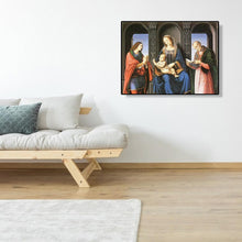 Charger l&#39;image dans la galerie, Religieux - diamant rond complet - 40x30cm
