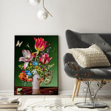 Charger l&#39;image dans la galerie, Fleur - peinture en diamant complet - 30x40cm
