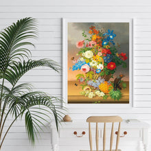 Charger l&#39;image dans la galerie, Fleur - peinture en diamant complet - 30x40cm
