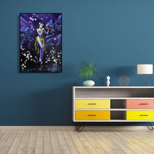 Charger l&#39;image dans la galerie, Papillon de fille - diamant rond complet - 30x40cm
