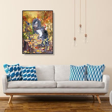 Charger l&#39;image dans la galerie, Hérisson - diamant rond complet - 30x40cm
