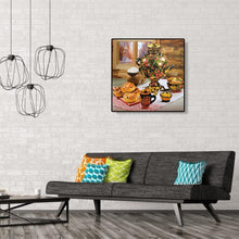 Charger l&#39;image dans la galerie, Table à manger - diamant rond complet - 30x30cm
