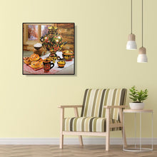 Charger l&#39;image dans la galerie, Table à manger - diamant rond complet - 30x30cm
