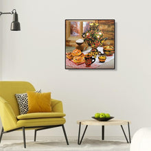 Charger l&#39;image dans la galerie, Table à manger - diamant rond complet - 30x30cm
