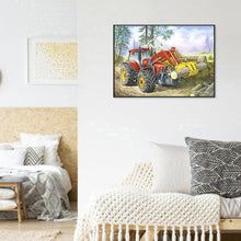 Charger l&#39;image dans la galerie, Arbre de sciage - peinture complète de diamant - 40x30cm
