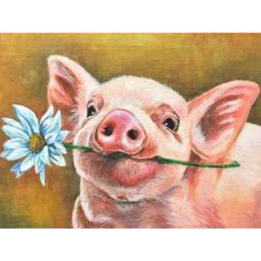 Animal - peinture en diamant complet - 40x30cm