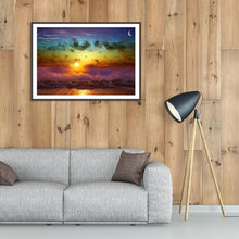 Charger l&#39;image dans la galerie, Paysage - peinture en diamant complet - 40x30cm
