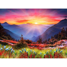 Charger l&#39;image dans la galerie, Paysage - peinture en diamant complet - 40x30cm
