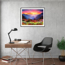 Charger l&#39;image dans la galerie, Paysage - peinture en diamant complet - 40x30cm
