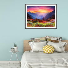 Charger l&#39;image dans la galerie, Paysage - peinture en diamant complet - 40x30cm

