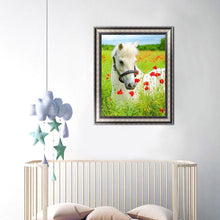Charger l&#39;image dans la galerie, Cheval - peinture en diamant complet - 40x30cm
