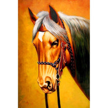 Charger l&#39;image dans la galerie, Cheval - peinture en diamant complet - 40x30cm
