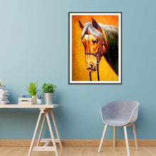 Charger l&#39;image dans la galerie, Cheval - peinture en diamant complet - 40x30cm
