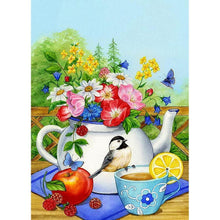 Charger l&#39;image dans la galerie, Oiseaux - peinture en diamant complet - 40x30cm
