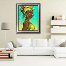 Charger l&#39;image dans la galerie, Caractère - peinture en diamant complet - 40x30cm
