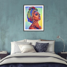 Charger l&#39;image dans la galerie, Caractère - peinture en diamant complet - 40x30cm
