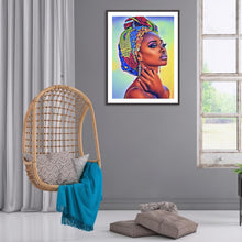 Charger l&#39;image dans la galerie, Caractère - peinture en diamant complet - 40x30cm
