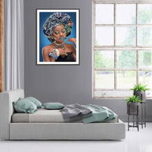Charger l&#39;image dans la galerie, Caractère - peinture en diamant complet - 40x30cm
