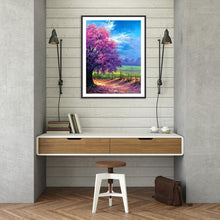 Charger l&#39;image dans la galerie, Arbre merveilleux - peinture en diamant complet - 25x30cm
