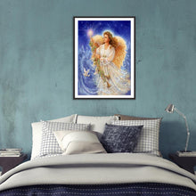 Charger l&#39;image dans la galerie, Bébé d’ange - peinture complète de diamant - 40x30cm
