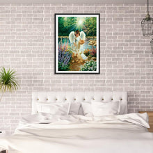 Charger l&#39;image dans la galerie, Bébé d’ange - peinture complète de diamant - 40x30cm
