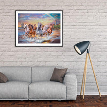Charger l&#39;image dans la galerie, Cheval - peinture en diamant complet - 40x30cm
