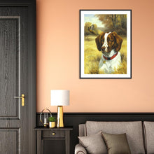 Charger l&#39;image dans la galerie, Chien - peinture en diamant complet - 40x30cm
