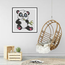 Charger l&#39;image dans la galerie, Panda - peinture diamant pleine - 30x30cm
