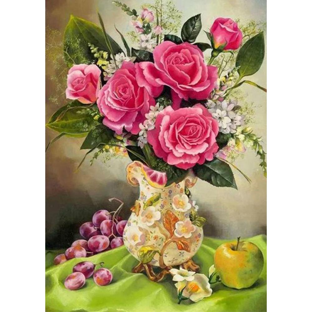 Fruit de fleur - peinture complète de diamant - 30x40cm