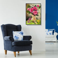 Charger l&#39;image dans la galerie, Fruit de fleur - peinture complète de diamant - 30x40cm
