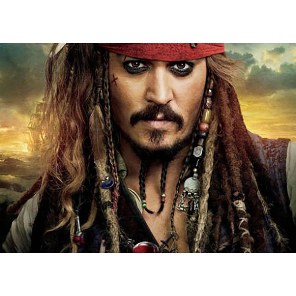 Capitaine - peinture en diamant complet - 30x40cm