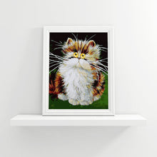 Charger l&#39;image dans la galerie, Vieux chat - peinture complète de diamant - 30x40cm
