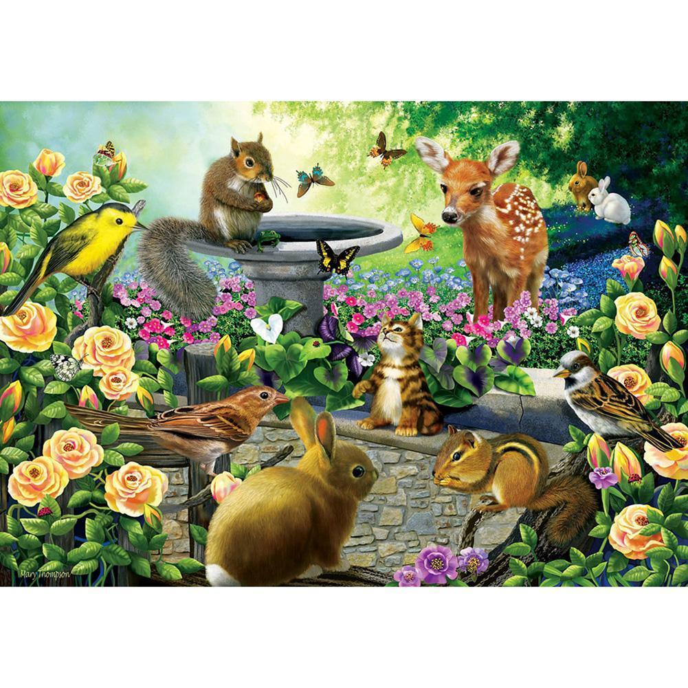 Animal - peinture en diamant complet - 40x30cm