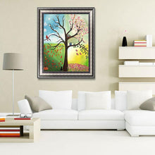 Charger l&#39;image dans la galerie, Arbre fantastique - peinture en diamant complet - 40x30cm
