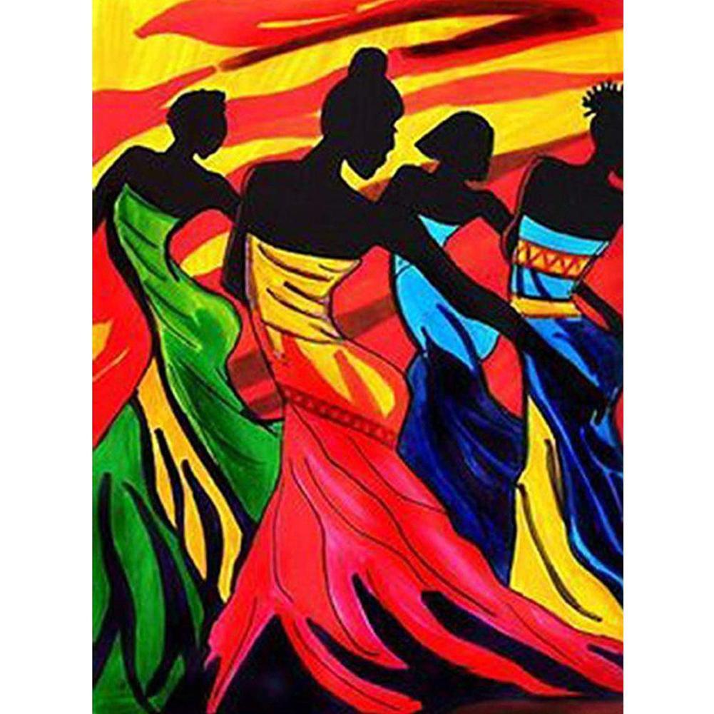 Femmes de nouveauté - peinture de diamant complète - 40x30cm