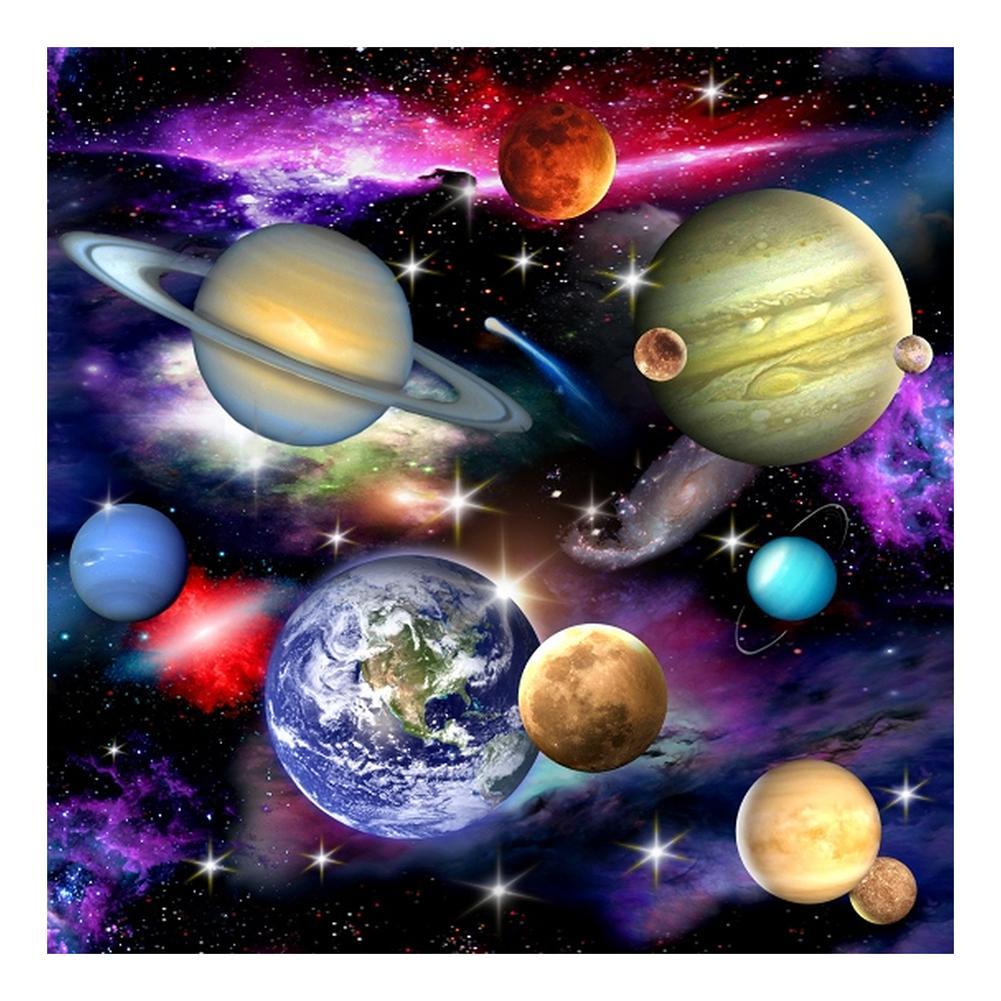 Univers - peinture diamant - 30x30cm