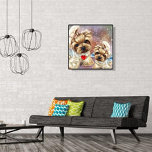 Charger l&#39;image dans la galerie, Animal de chien - peinture complète de diamant - 30x30cm
