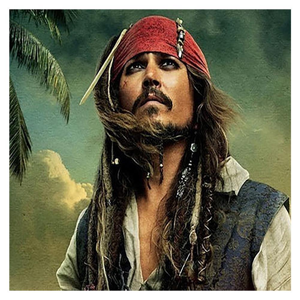 Capitaine - peinture en diamant complet - 30x30cm