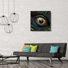 Charger l&#39;image dans la galerie, Yeux de nouveauté - peinture en diamant complet - 30x30cm
